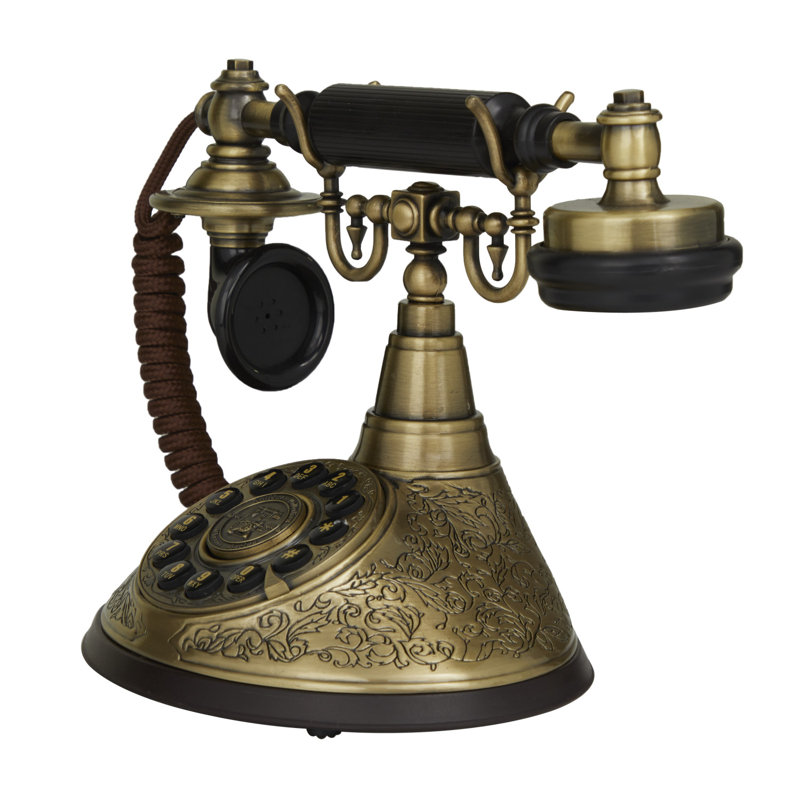 Rotary Dial Corded Telephone