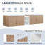 Meuble-lavabo 84 po à fermeture en douceur avec lavabo 84 po-224962135