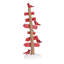 Figurine de Noël Cardinals sur un poteau