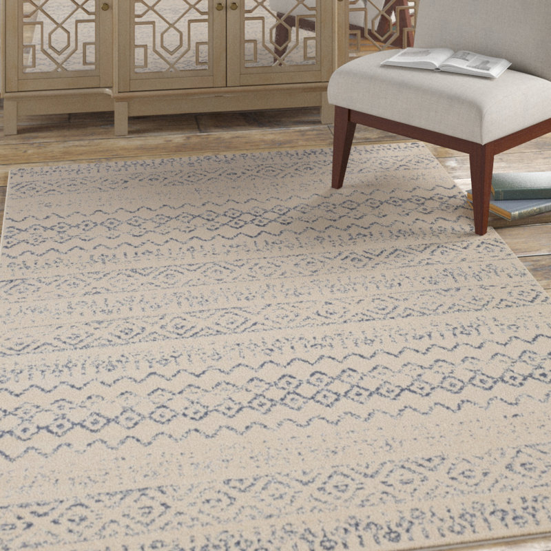 Culloden Geometric Indoor Rug, Rectangle 5'3" x 7'3"