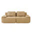 Canapé modulaire en L de 82 po pour salon modulaire en tissu velours côtelé de 82 po avec assise profonde, passepoil perlé, conception capitonnée, sans assemblage, conception antidérapante-1443882055