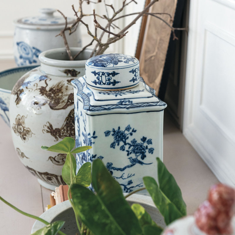 Porcelain Ginger Jar