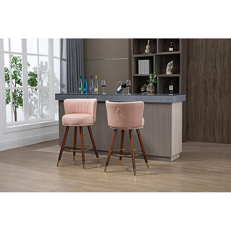 Tabouret 27,95 po, Rose