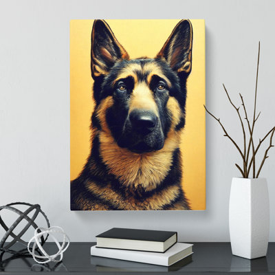 German Shepherd Portrait Vol.1 - Wrapped Canvas
