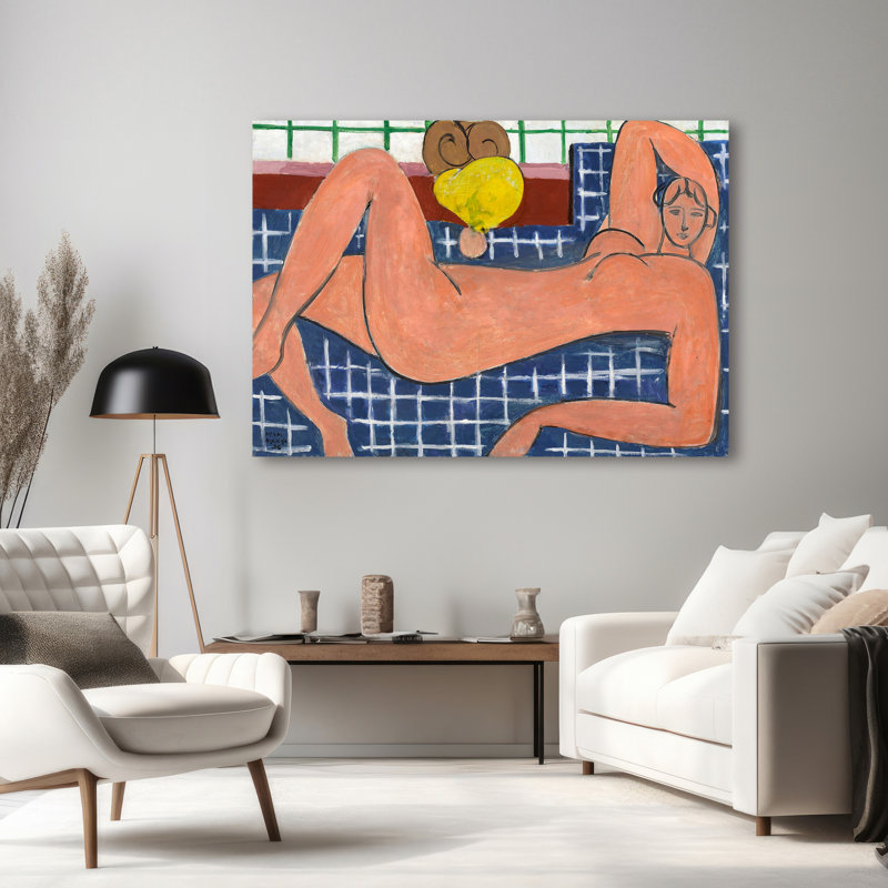 3HM7468 Henri Matisse - Wrapped Canvas Print, 80 cm H x 60 cm W