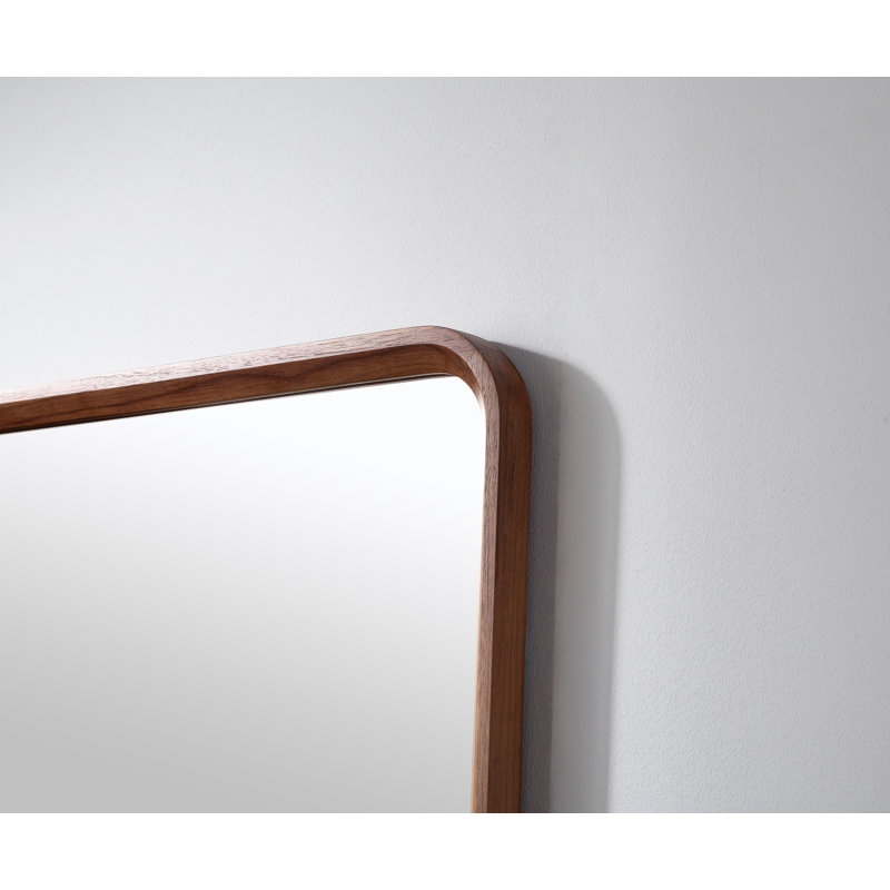 Miroir plat Aliyani, Noyers, 35,5 po x 23,5 po