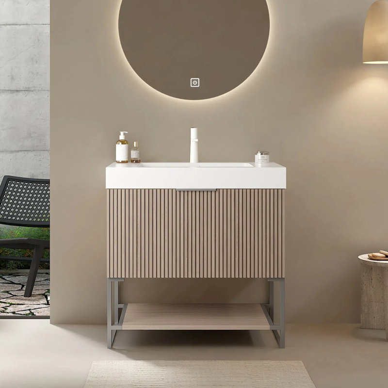 Meuble-lavabo autoportant de 30 po avec lavabo et lavabo