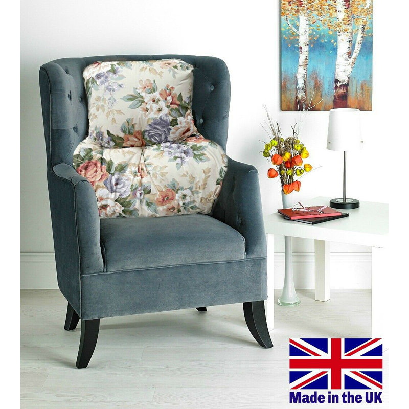 Cuomo Indoor / Outdoor Floral Backrest Cushion