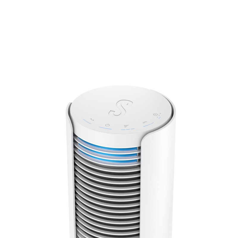Ventilateur tour oscillant 43 "Peter, Blanc