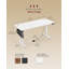 Ashala Adjustable Height Steel Standing Desk with Built-In Electrical Outlet-1109767265-1109767267