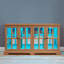 Armoire d'inspiration antique avec bande à DEL et support stable