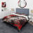Abstract Graffiti - Abstract Marble Duvet Cover Set - Microfiber Polyester-694614078