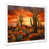 White Single Picture Framed