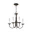 Lustre style chandelier 5 lumières Cloverfield-67131039