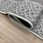 Tapis de couloir gris à poils longs sur mesure-1422236533