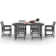 Reata Rectangular 6 - Person 66.9'' L Outdoor Dining Set with 6 Chairs