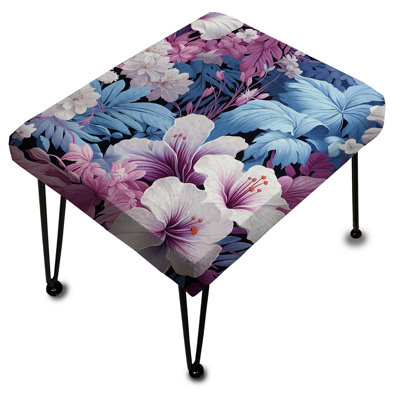 Tranquil Dreamscape Tropical - Repose-pieds rectangulaire Tropical