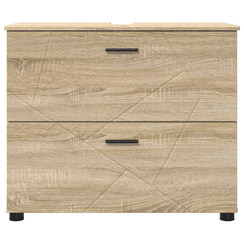 76.5cm Bathroom Vanity Base Only, Sonoma Oak