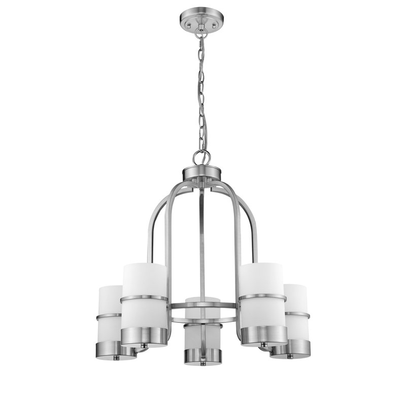 Lustre classique/traditionnel ombré 5 lumières Ryder