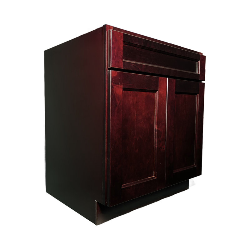 Armoire de base en contreplaqué H 34,5 po prête à assembler, H 34,5 po x l 36 po