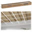 Système de grille pour plafond suspendu LooYee Set Ensemble complet de grille en acier galvanisé noir Résistance à la rouille et au feu Installation facile pour le sous-sol, la cuisine, la salle de bain, la couverture de salle de bain, 64 pieds carrés-139508965