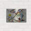 «Ivy Bronx» «Blue Segment» par Wassily Kandinsky, art mural en métal-1964251593