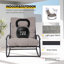 Chaise berçante d'extérieur en métal Ghiorghi-838205783