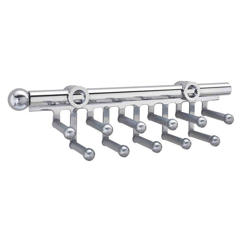 Rev-A-Shelf Closet Rod, Pull Out Organizer, Chrome