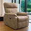 Fauteuil inclinable électrique pivotant à 270 ° - commande à bouton tactile - charge USB - support moelleux - assemblage facile?-115753177