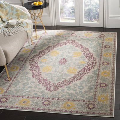 Tapis oriental d'intérieur / extérieur Griffeth Montage Performance