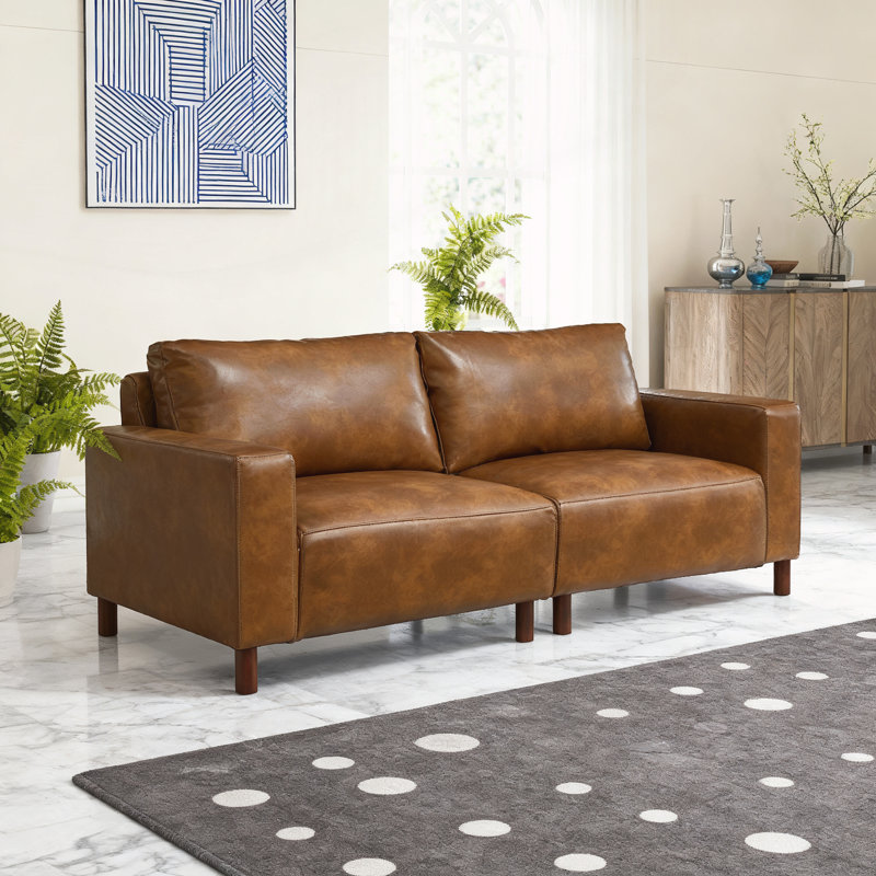 Causeuse pour salon, appartement, Brun