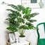 28 po Faux plantes artificielles Monstera artificielles pour l'intérieur