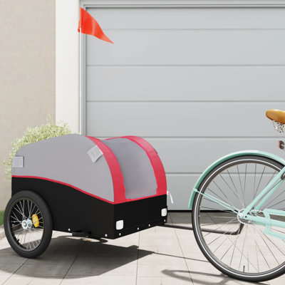 Remorque pour vélo vidaXL