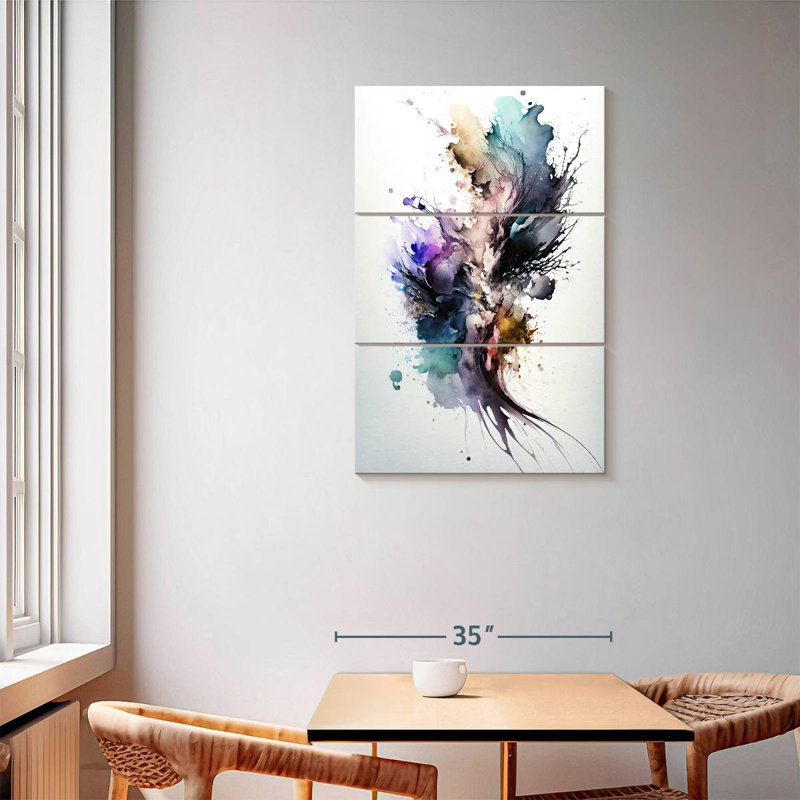 Avery Chromatic Symphony II, 57" H x 36" W