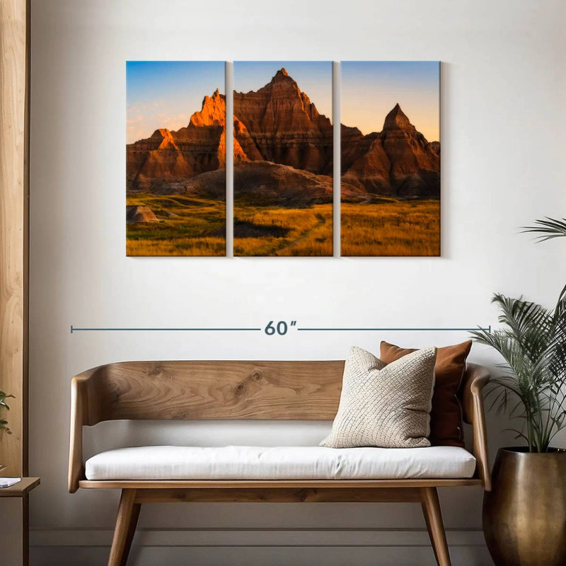 Alvord Badlands Park Landscape, 28" H x 45" W