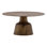 Golbez Cast Aluminum Coffee Table, Antique Brass