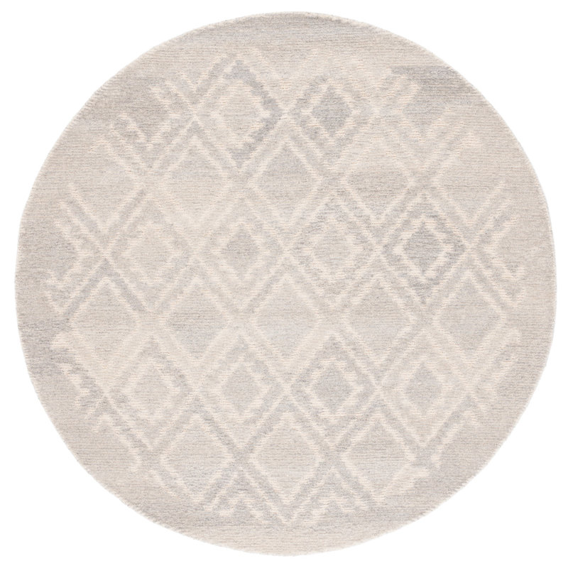 Casablanca Hand Tufted Performance Southwestern Rug, Round 6'