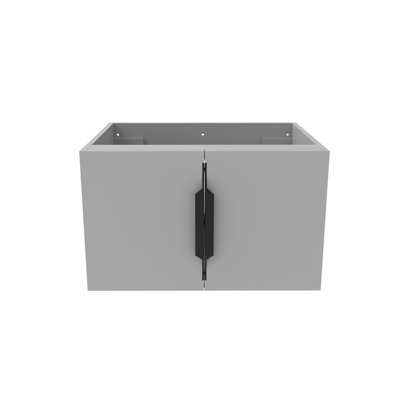 Alpine 24" Wall Mounted Single Bathroom Vanity Base