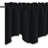 Thermal Room Darkening Valance - Short Curtain 52 Inches By 18 Inches Scalloped Valance For Living Room, Kids Room, Dorm, Nursery, Kitchen, Bow Window (Single Panel)-112490794