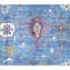 Hand Knotted Wool Area Rug in Blue And Purple