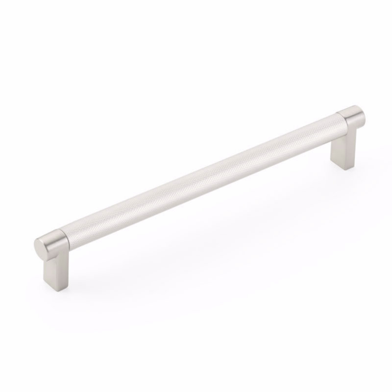 Emtek Spindle Appliance Pull (Back-to-Back Mount), 8" Center to Center, Satin Nickel