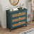 Wood Console Table with3 Drawers,Four Legs-693460225