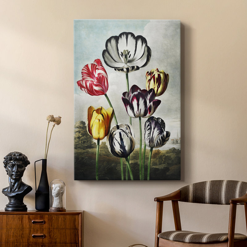 Temple de Flora VI - galerie Cavas sur mesure, H 18 po x l 12 po