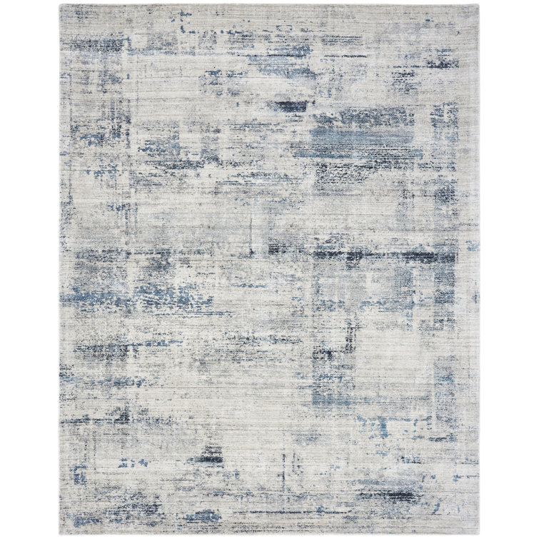 Biyron Viscose Abstract Indoor Rug