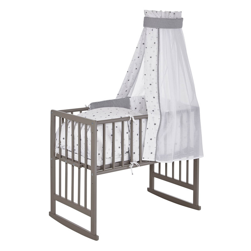 Bassinet, Lacquered nordic grey