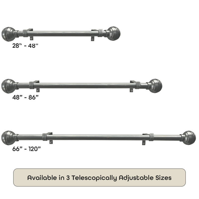Penasio réglable, 66" - 120"