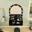 Wall Makeup Vanity with Charging Port, Drawers, Mirror and 3-Colour Lights-660400032