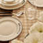 Assiette plate en porcelaine Bon Appetit