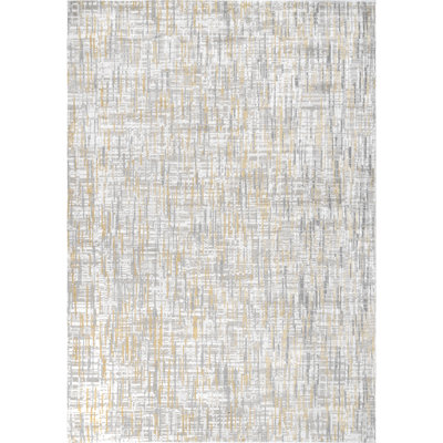 Tapis abstrait gris clair