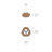 Nut Suspension Pendant - E26 Base - Ivory White Shade - Matte Black-3917579-3917585-54730509